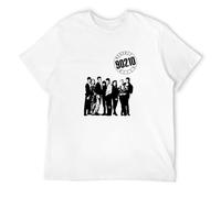 HOREUDAR Beverly Hills 90210 Cast TV Show Fan T Shirt Men's Man White XL