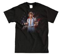 HOREUDAR Chuck Norris Mens T Shirt O-Neck Funny Tee Short Sleeve Black S