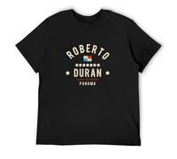 HOREUDAR Dedicated To Roberto Duran Men T Shirt Men's Tops Tees Black S