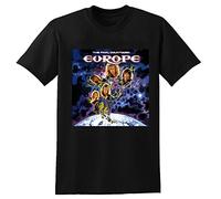 HOREUDAR Europe The Final Countdown T-Shirt Men's Unisex Tee Black S