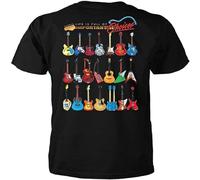 HOREUDAR Guitar T Shirt Life Is Full of Important Choices Men's Man Black M