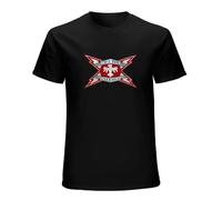 HOREUDAR Kla Mens Inspired By Starship Troopers Mobile Infantry T Shirt Black 3XL