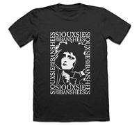 HOREUDAR Pa Siouxsie And The Banshees Shirt London Usic T-Shirt Men's Man Black XXL
