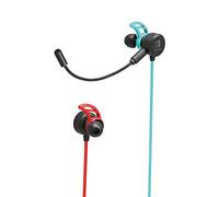 Hori Auricolari da Gioco In-Ear con Microfono E Adattatore per la Chat Vocale - Ufficiale Nintendo - Nintendo Switch