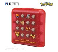HORI Custodia per Cartucce 24 Giochi (Pokémon Pixel Rosso) per Nintendo Switch 2, Switch e OLED - Licenza Ufficiale Nintendo e The Pokémon Company International