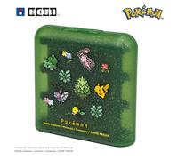 HORI Custodia per Cartucce 24 Giochi (Pokémon Pixel Verde) per Nintendo Switch 2, Switch e OLED - Licenza Ufficiale Nintendo e The Pokémon Company International
