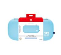 HORI Custodia Slim Tough Pouch (Azzurro Chiaro) per Nintendo Switch 2 - Licenza Ufficiale Nintendo