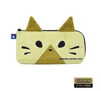 HORI Monster Hunter Rise Hand Pouch per Nintendo Switch Palico Airou
