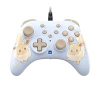 Hori HORIPAD Turbo Eevee Cottage Core - Controller cablato per Nintendo Switch 2, Switch e PC - Licenza Ufficiale Nintendo e The Pokémon Company International