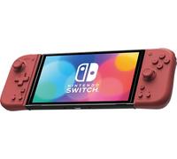 HORI Split Pad Compact (Rosso Albicocca) - Controller Ergonomico Portatile per Nintendo Switch e Switch OLED - Licenza Ufficiale Nintendo