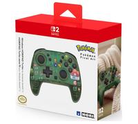 Hori - Wireless HORIPAD Turbo per Nintendo Switch 2 (Pokémon Pixel Verde). Compatibile con Nintendo Switch e modelli OLED e Lite - Licenza Ufficiale Nintendo e The Pokémon Company International