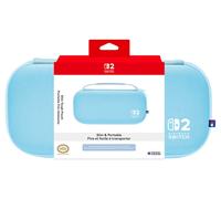 HORI Custodia Slim Tough Pouch (Azzurro Chiaro) per Nintendo Switch 2 - Licenza Ufficiale Nintendo
