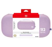 Custodia per SWITCH 2 Hori NSX-120E imbottita per trasporto color lavanda