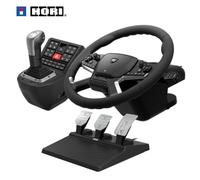 HORI Truck Control System con Force Feedback - Volante con Cambio e Pedaliera per Truck Simulator per PC (Windows 11/10)