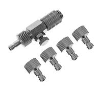 HORIALENCE 1 Set Adattatore per Aerografo con Sgancio Connettore Compatibile con Aerografi Materiale Resistente per Cake Design e Pittura su Ceramica