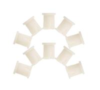 HORIALENCE 10 Pezzi Inserti Manicotto per Rotella in Plastica Resistente, Presa per Gamba della Sedia, Manicotti Stelo Ruote Girevoli per Mobili Ufficio, Accessori di Ricambio per Sedie