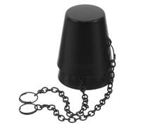 HORIALENCE 2 Pezzi Cappuccio Estintore per Torcia da Giardino Vintage in Ferro Nero | Adatto a Palo Torcia e Candela, Chiusura Aderente, Uso con Mano, Installazione senza Attrezzi
