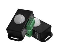 HORIALENCE 2 pezzi Pir Movimento con Timer per Luci LED Striscia Rilevamento Alta Sensibilità per Cucina e Scale Interruttore Automatico Risparmio Energetico