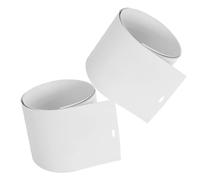 HORIALENCE 2 Pezzi Stecche di Ricambio per Tende Verticali Bianche in Pvc Compatibili la Maggior Parte delle Tende, Resistenti allo Sbiadimento, per Porte e Finestre