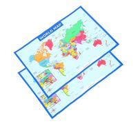 HORIALENCE 2 Poster Con Mappa Del Per Per La Scuola E Per L'Asilo Nido Per Piccoli Poster Per L'Istruzione Parentale Mappa Del Per La Scuola