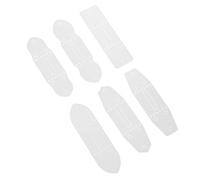 HORIALENCE 6 pezzi Template per Fustellatura Cinture PVC Set per Creazioni Pelle Strumento Punzonatura Pratico DIY e Pelle