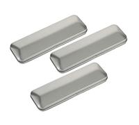 HORIALENCE Astuccio Portapenne in Latta Resistente Set da 3 Pezzi Coperchio per Scuola e Ufficio Organizzatore Multifunzionale per Matite e Penne Uso Quotidiano
