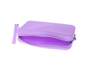 HORIALENCE Borsa e Portatile per Viaggi Organizzazione Interna Compatta Portacosmetici in Silicone Rettangolare e Utilizzo Quotidiano