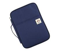 HORIALENCE Borsa Portadocumenti A4 Multifunzione Oxford Organizer e Cerniera, Borsa da Viaggio Casual per Uomo e Donna, per Scuola e Lavoro