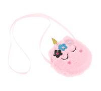 HORIALENCE Borsa Tracolla Unicorno Morbida per Bambine Borsetta Monospalla per Monete e Oggetti Adatta per Uso Quotidiano Shopping e Uscite Regalo per Ragazze di Ogni Età