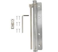 HORIALENCE Chiudiporta Automatico in Acciaio Inossidabile Molla Regolabile, Chiusura Silenziosa per Porte di Casa, Ufficio e Hotel, Set Completo per Installazione Semplice e Protezione Porta