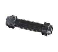 HORIALENCE Connettore per Pagaie in Plastico Nero per Barca, Facile da Assemblare Giunto a Vite, Diametro Alluminio 28mm, Accessorio per attività di Navigazione