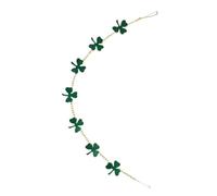 HORIALENCE Decorazione Tema Irlandese in e Perline Striscione Bandierine per San Patrizio Decorazione da Parete