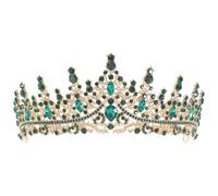 HORIALENCE Diademi e corone di cristallo per matrimoni, copricapi per la laurea, cerchietto da sposa reale/regina, principesse per quinceañera, compleanni, balli di fine anno, concorsi di bellezza,