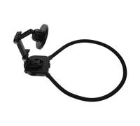 HORIALENCE Halves Porta Del Telefono Cellulare Supporto Da Collo Per Telefoni Gancio Magnetico Per Il Collo Supporto Per Selfie Collana Porta Cellulare Monte Del Telefono Alluminio Nero