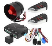 HORIALENCE Kit Chiusura Centralizzata Auto Telecomando, Antifurto Meccanico, Design Pratico in Plastica e Metallo per Veicoli e Automobili