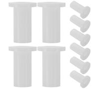 HORIALENCE Kit di riparazione pratico per elettrodomestici da cucina e casa, composto da 10 boccole e cuscinetti per cerniere di frigoriferi e congelatori.