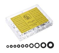 HORIALENCE Kit Guarnizioni per Orologi Impermeabili 1000 Pezzi in Gomma Accessori Professionali per Riparazione Orologi Scatola Trasparente per Organizzazione