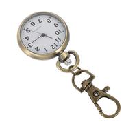 HORIALENCE Orologio da Tasca per Infermieri Unisex Grande Quadrante, Portachiavi Leggero e Resistente, Orologio da Infermiera per Guardia e Uso Medico Quotidiano