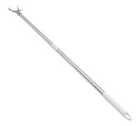 HORIALENCE Palo per Abiti in Acciaio Inossidabile 94cm, Asta per Stendere i Panni Rigida e Smontabile, Supporto per Armadio e Stendibiancheria Casa, Adatto per Organizzazione e Asciugatura