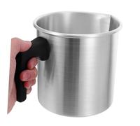 HORIALENCE Pentolino per Cera da Alluminio con Resistente al Calore Pentola Antigoccia per Cera per Creazione Candele Saponi e Fai da Te