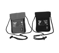 HORIALENCE Portadocumenti con Tracolla Organizer Sottile e Leggero per Passaporti Biglietti e Carte Borsello Multifunzione per in