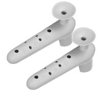 HORIALENCE Protezione per Maniglia Porta in Silicone 2 Pezzi Morbida e Elastica Antistatica e Anziani Proteggi Parete e Maniglia Resistente