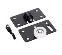 HORIALENCE Puleggia per Porta Scorrevole 2 Pezzi Rullo per Armadio Ruota del Mobile in Metallo Scorrimento Fluido per Casa Ufficio e Negozio