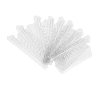 HORIALENCE Set 1 Etichette Pvc Linguette Staccabili per Cartelle Sospese Visibilità Chiara e Resistente per Organizzazione Efficiente per Raccoglitori Portadocumenti