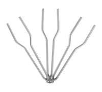 HORIALENCE Utensile per Pirografo 3 Punte in Filo Metallico, Kit Professionale per Pirografia, Punte Durevoli e Facili da Trasportare, Adatto a Progetti Fai da Te su Legno