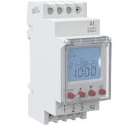 Horis AS1 Timer - Interruttore Orario/Crepuscolare Digitale (Astronomico 1 Canal