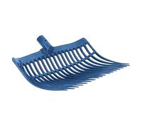 horizont Forchetta per Letame/trucioli Originale, Estremamente Stabile, Larghezza Circa 40 cm, Senza Manico, Blu