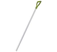 horizont Manico in alluminio per forcella svedese in plastica (115 cm) - verde chiaro - Manico robusto per forchetta da bollo, cavalli con diametro di 26 mm, accessori per cavalli e stalla
