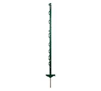 horizont paletti per recinzione da pascolo in plastica verde, altezza 108cm, 5 pezzi, doppio battistrada, paletto in plastica con occhielli per nastri, corde, fili, paletto per recinzione da pascolo