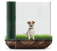 horizont Recinzione mobile FIX, 25 m di lunghezza e 110 cm di altezza, a maglie strette per giardino, campeggio e animali domestici, con 15 pali in fibra di vetro e 20 picchetti, protezione per